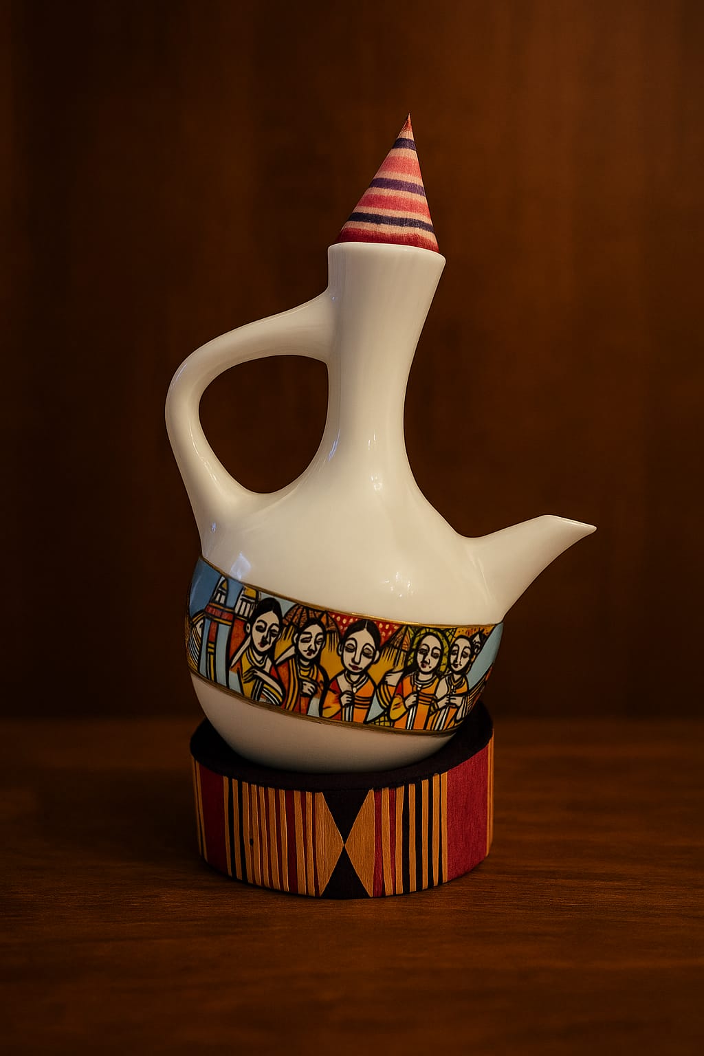 Jebena blanche traditionnelle